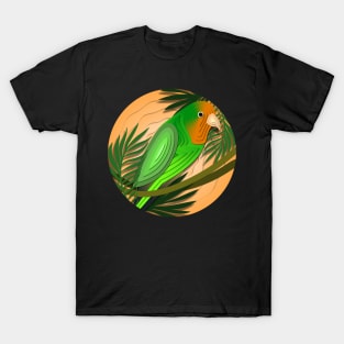 Peach-faced Lovebird T-Shirt